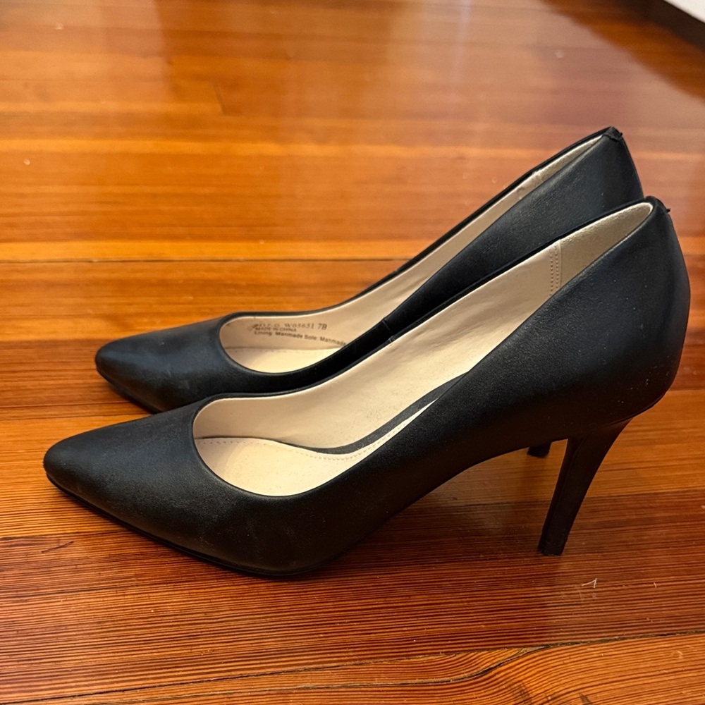 Cole Haan Black Classic Heels